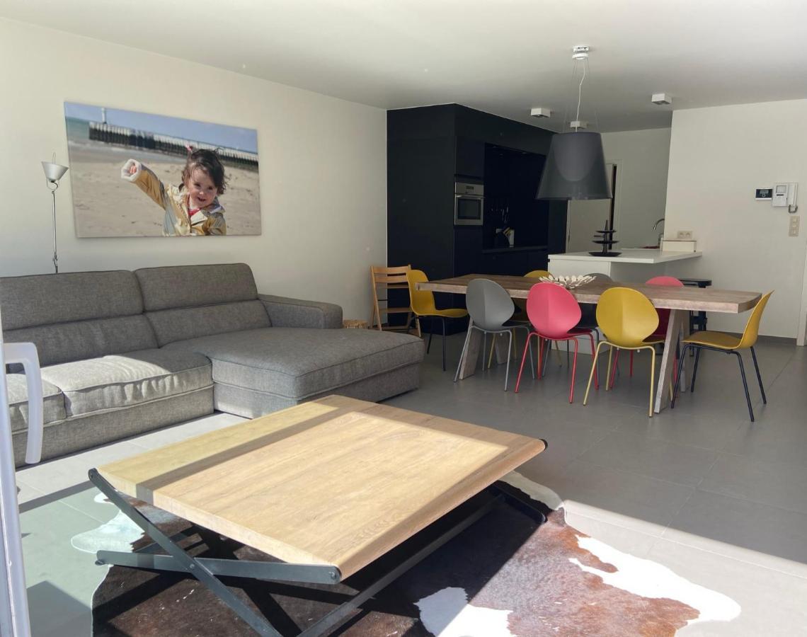 Dolce Vita - Zonnig Familie Appartement Met Garagebox Ньивпорт Экстерьер фото