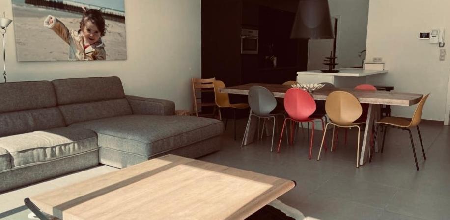 Dolce Vita - Zonnig Familie Appartement Met Garagebox Ньивпорт Экстерьер фото